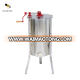 Hand crank 2 frame plastic honey extractor for honey tap