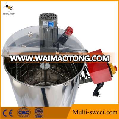 Multi-sweet supply 4 frames electric motor honey extractor used for honey processing machine