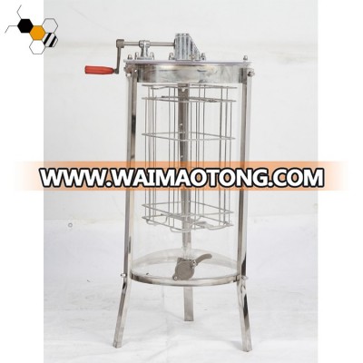 New style easy to operate manual 2 frame honey extractor