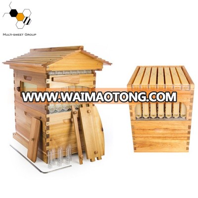 Factory supply best price honey flow hive with 7 beehive frames