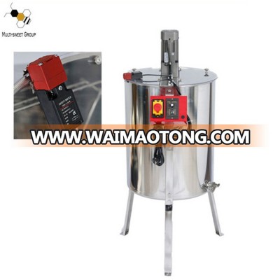 Europe CE certificate electric honey centrifuge italian honey extractor for sale