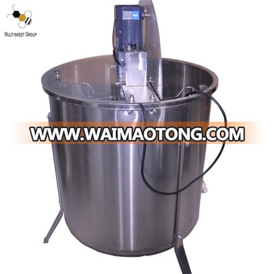 6 frames self-reversable electric honey extractor