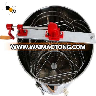 Popular and easy to operate 4 frame manual honey extractor