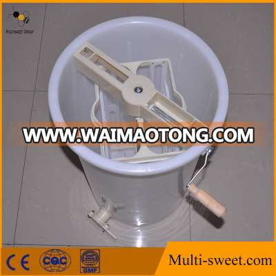 2 frame Manual Plastic Honey Extractor