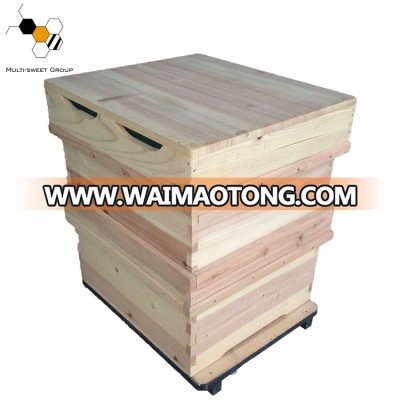 Hot sale wooden bee hive beekeeping equipment korean bee hive